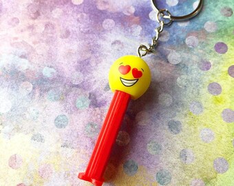 Pez Dispenser Keychain / Miniature Keychains / Keychain