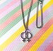 Sapphic Double Venus Necklace / Lesbian / Bisexual / Pansexual / LGBT / Pride Necklace / Pride Month /LGBTQ Pride