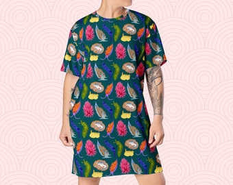 Nudibranch T-shirt Dress XXS-6XL All 