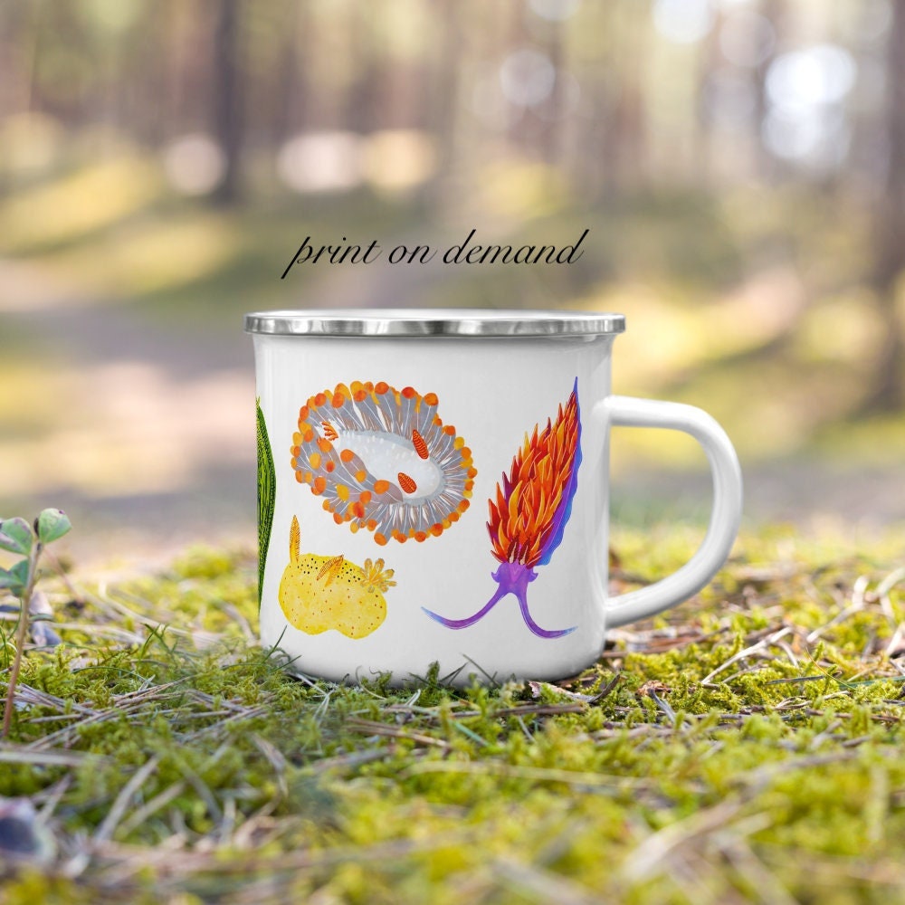 Nudibranch Camping Mug 12 Oz PRINT ON 