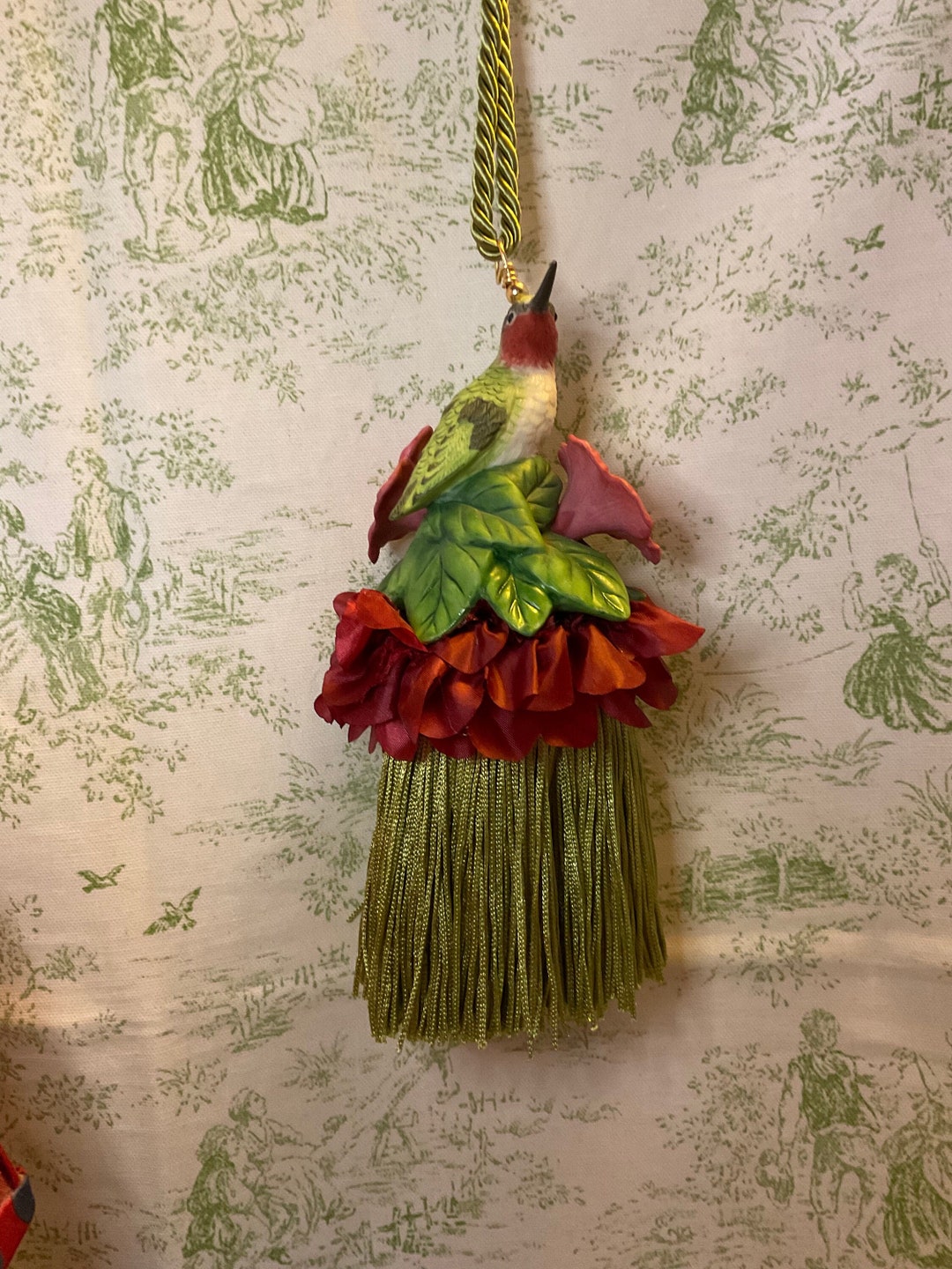 Hummingbird Salt Shaker Tassel Etsy