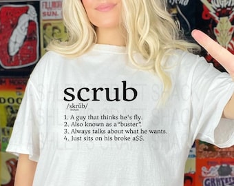 No Scrubs Lyrics Tee: 90s R&B Shirt