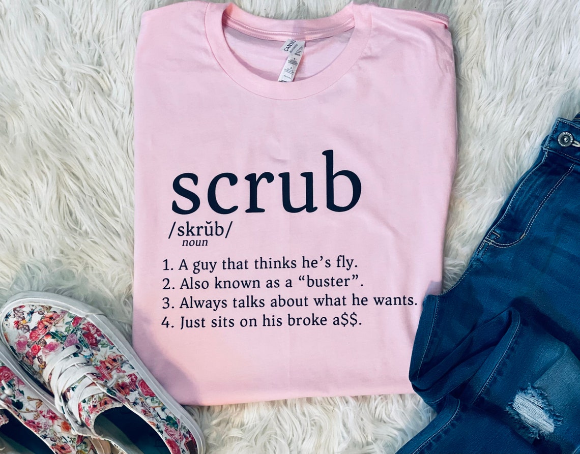 Scrub Song Lyrics Tee/90's R&B Shirt/tlc/graphic Tee/gift Etsy