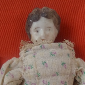 ANTIQUE DOLL also for dollhouse, Victorian era
