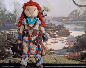 Crochet Pattern: Aloy, Nora Huntress