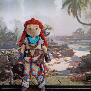 Crochet pattern: Aloy, Nora huntress image 2