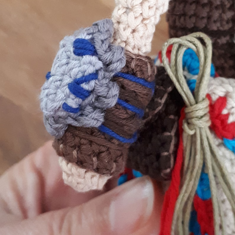 Crochet pattern: Aloy, Nora huntress image 8