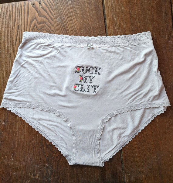 Embroidered underwear Clearance
