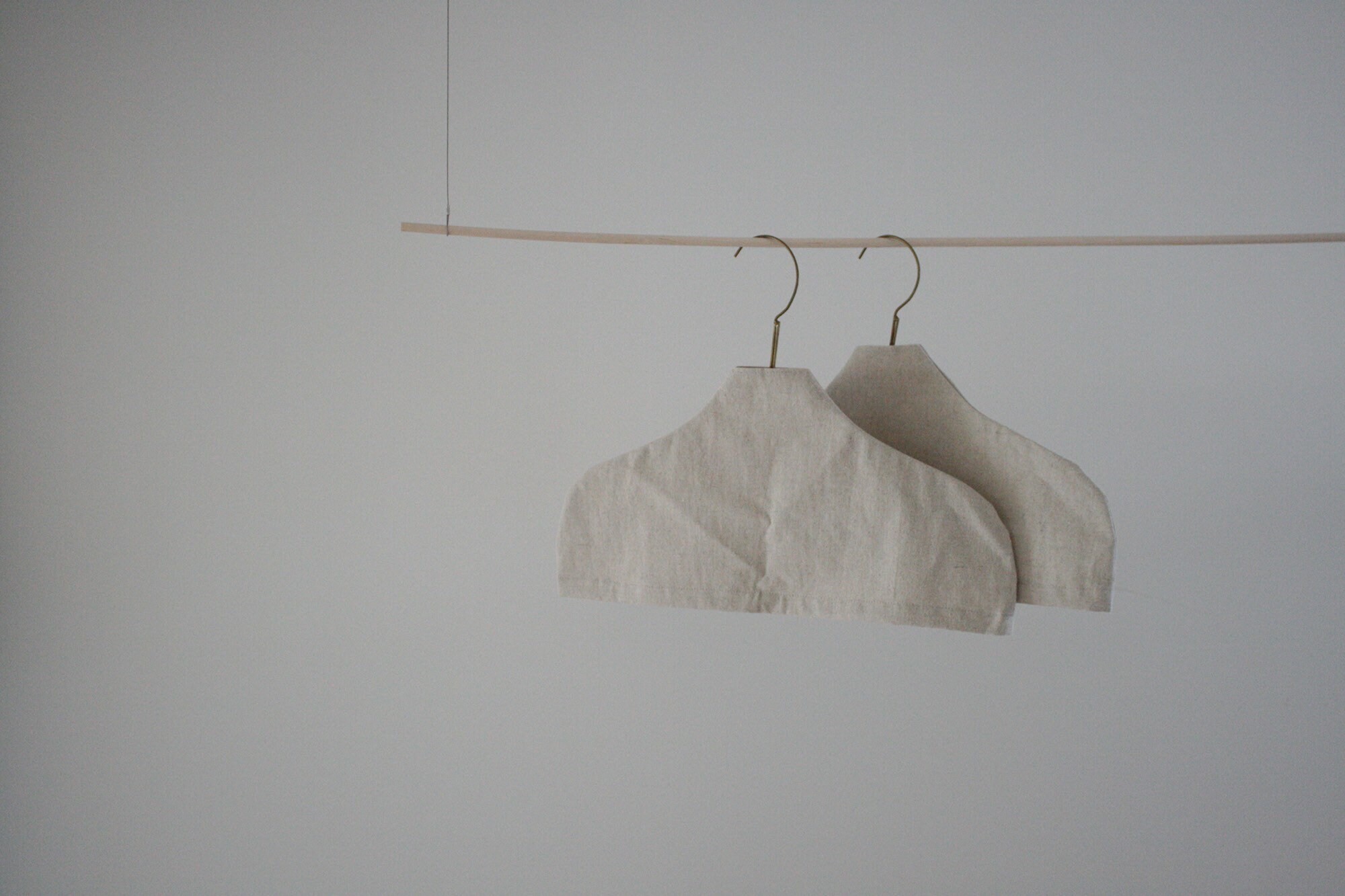 Set of 10 Linen Hanger covers Etsy