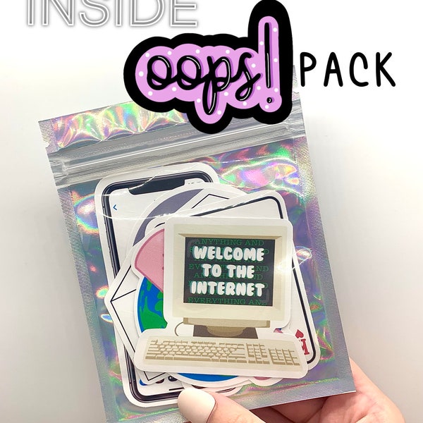 Bo Burnham Inside Inspired DISCOUNTED Stickers *OOPSIE PACK*