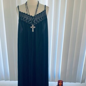 Black Romantic Dress Etsy
