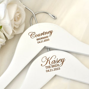 Bridal hanger,Personalized Bridesmaid Hangers,Wedding Hanger ,Wedding Name Hangers,Wooden Engraved Hanger ,Dress hanger