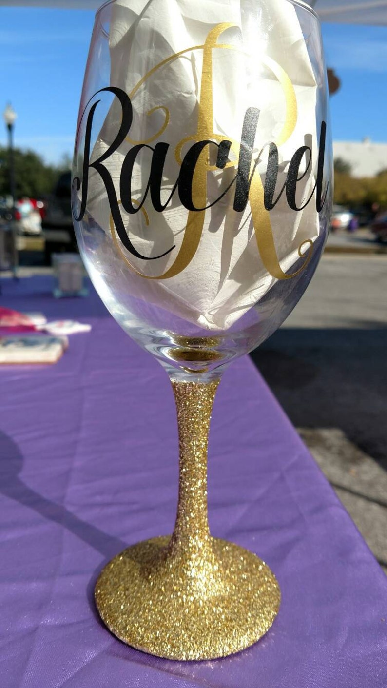 glitter wine glasses glitter wine glasses