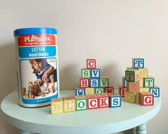 playskool abc blocks