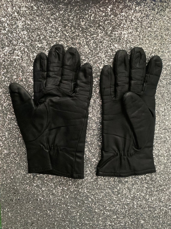 VTG Leather Gloves | Size Medium | Thinsulate Glo… - image 2