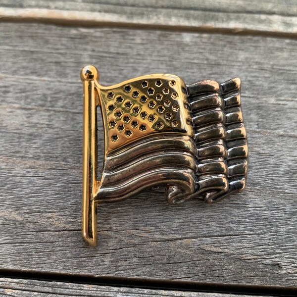 Flag Brooch Etsy