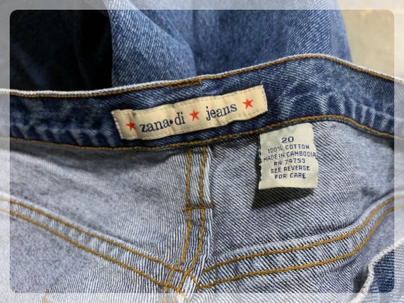 Vintage Zana Di Jeans Size 20 Plus Size 