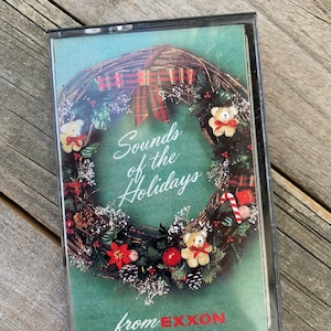 Vintage Holiday Music Cassette Tape | Christmas Music | Sounds of the Holiday from Exxon | Nat King Cole | Julie Andrews | The Beach Boys