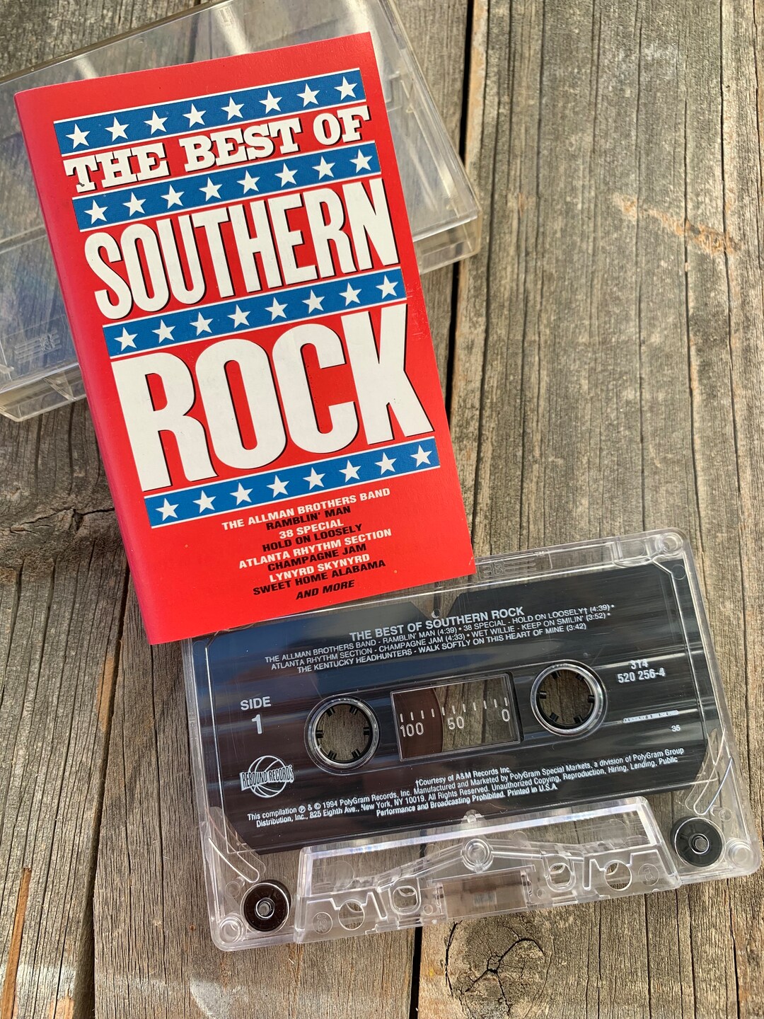 southern-rock-cassette-tape-70s-80s-rock-music-allman-etsy