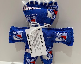NY Rangers Dammit Doll: Hockey Fan Stress Relief Gift