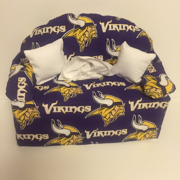 sofa tissue box cover-- Minnesota Vikings