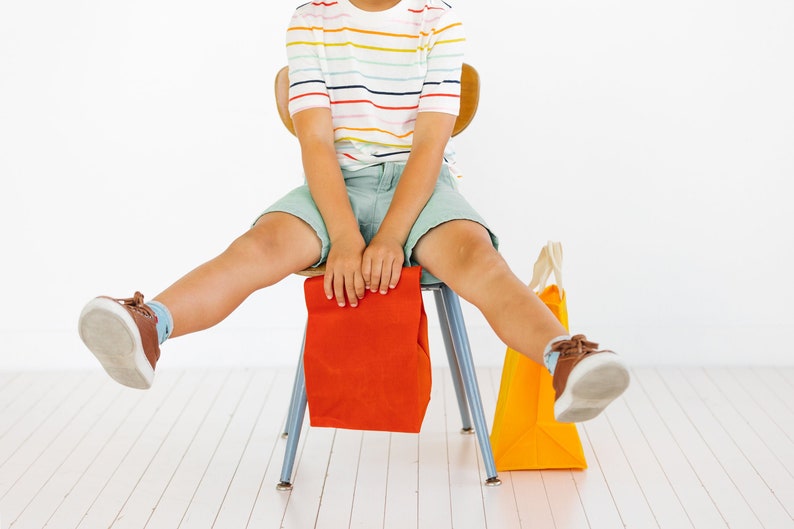 Lunch Bag // the Original Waxed Canvas Lunch Bag // Lunch Bag Etsy