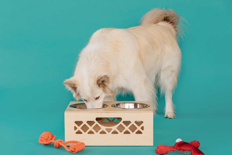 Pet Bowl // Apple Crate // Milk Crate Dog Dish // Food Storage for Pets // Cat Feeder M:18.5 x 13.6 x 7.75