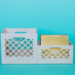 The Collector Browser Wooden Milk Crate immagine 6