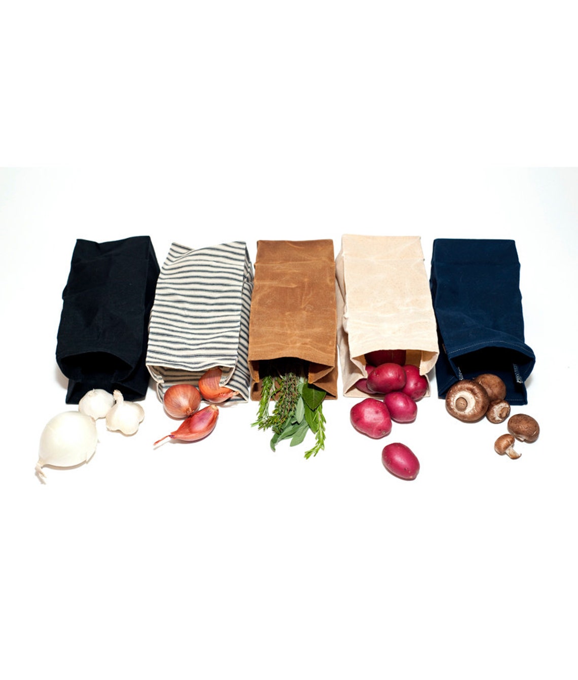 Herb Storage Bag // Storage Bag // Kitchen Storage Bag // Etsy