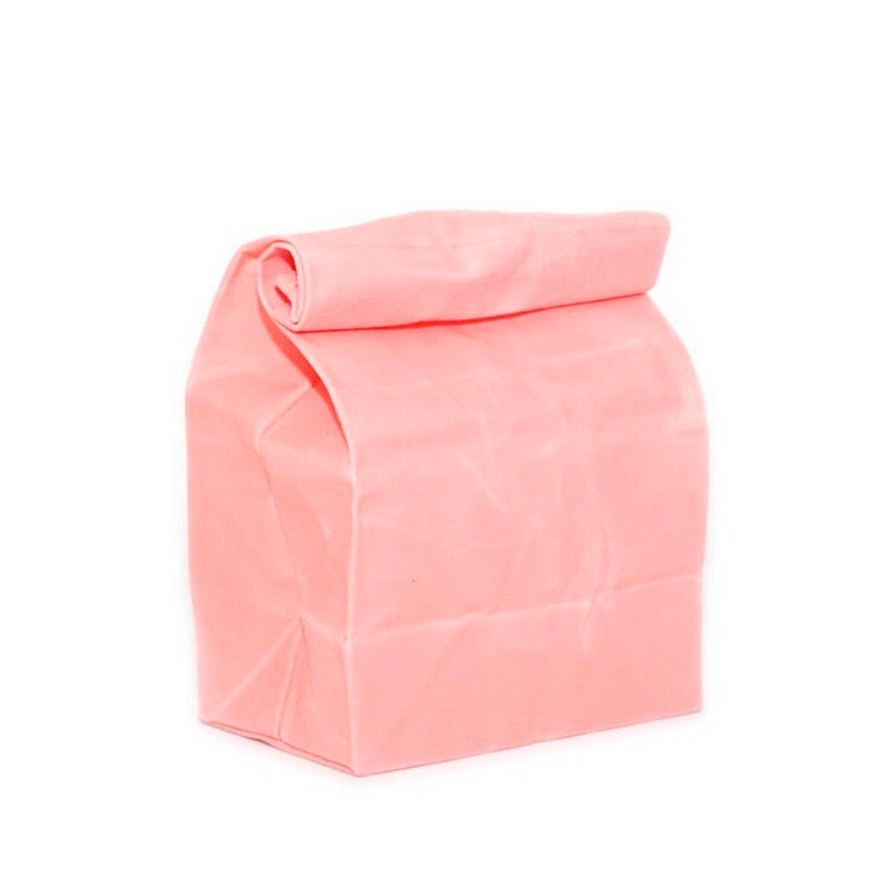 coral lunch bag