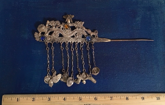 Antique hat pin, vintage hairpin, antique jewelry, vi… - Gem