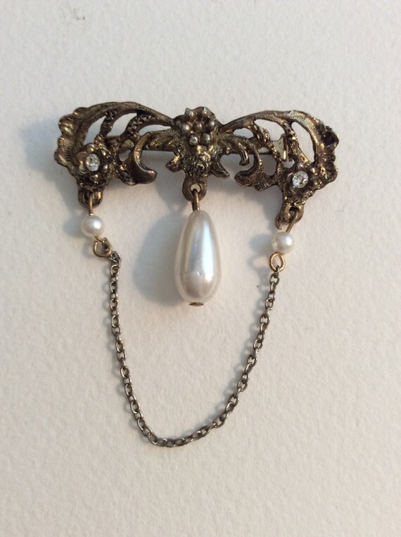 Vintage Gold Pin,Vintage Jewelry, Vintage pin, Vin