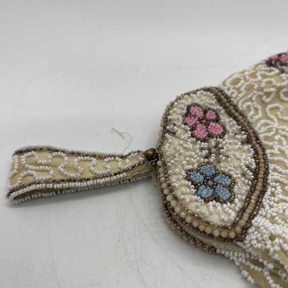 Vintage Purse, Estate Purse, Beaded Purse, Evenin… - image 5