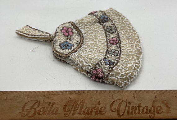 Vintage Purse, Estate Purse, Beaded Purse, Evenin… - image 3