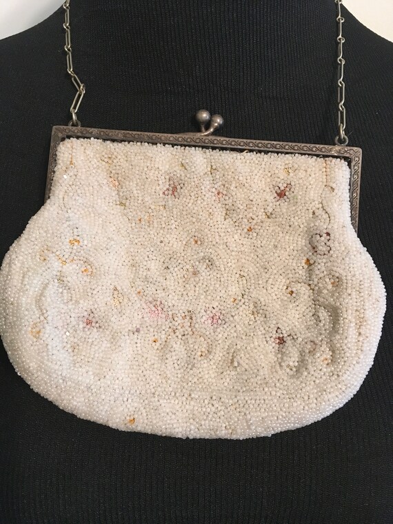 Vintage Purse, Estate Purse, Beaded Purse, Evening