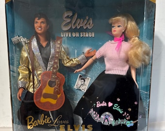 Barbie Loves Elvis/ Unused in Box/ Collectable Dolls/ Elvis