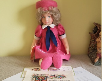 LENCI DOLL16" MIB 1984 "Ketty" doll, a reproduction of the original 1934 doll