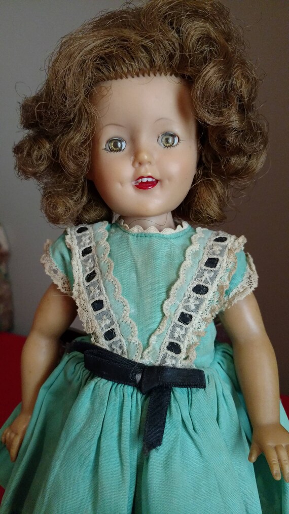 vintage shirley temple doll 1950s