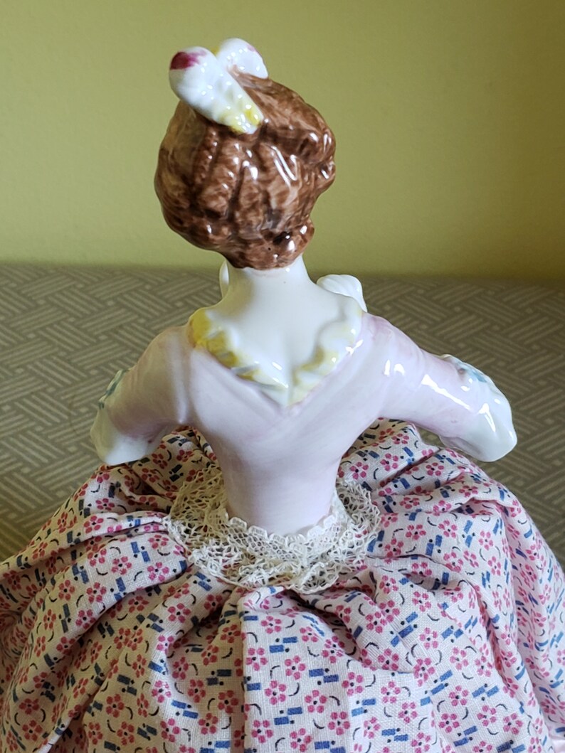 Vintage 9 Pin Cushion Doll w/Hands Away Etsy