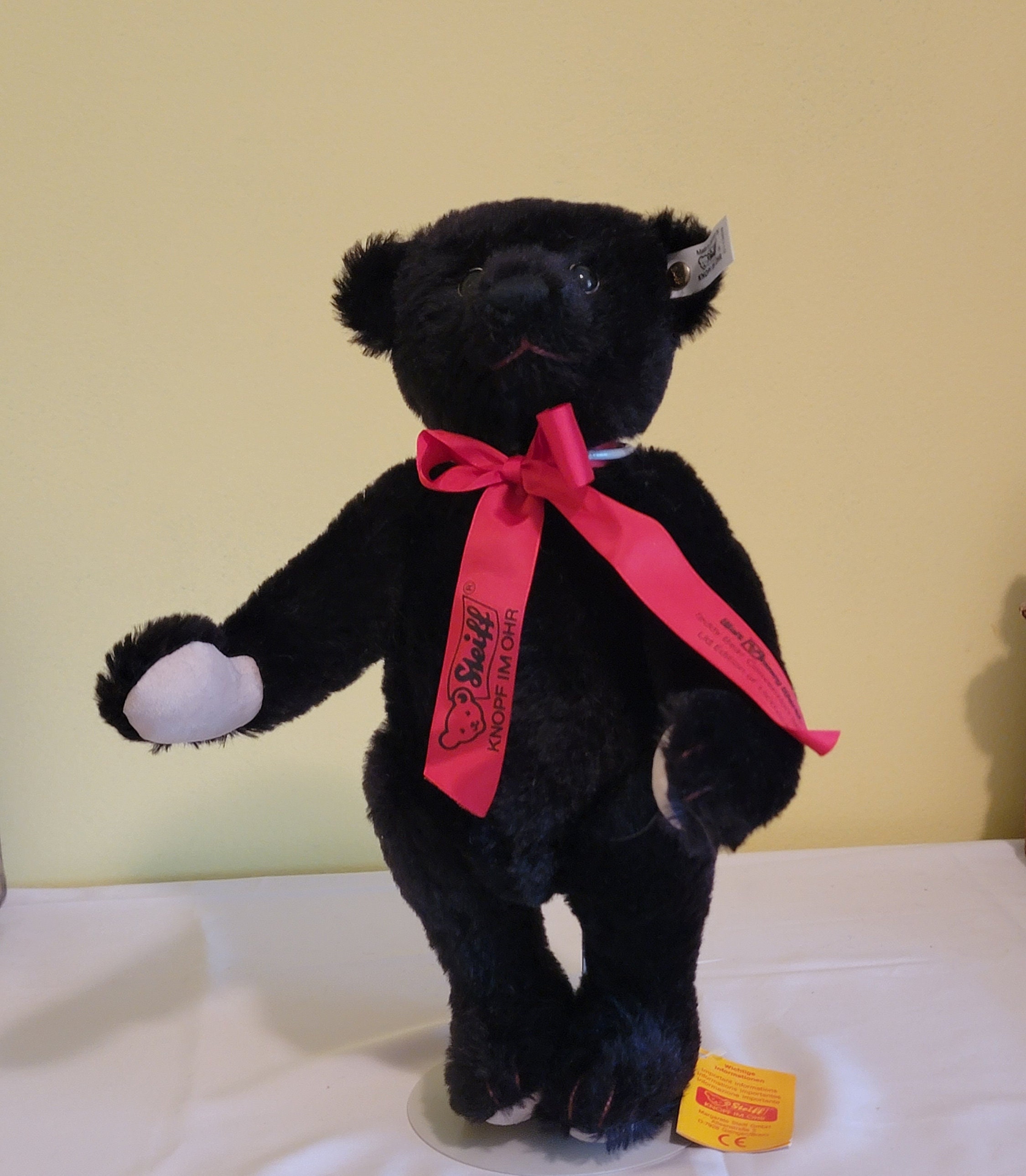 Steiff Black Bear - Etsy