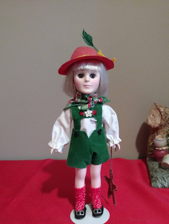 1983 Effanbee Storybook Doll HANSEL With Tag and Box 11 Tall 1194 Etsy