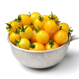 Yellow Micro Dwarf Tomato Seeds - Yellow Micro Dwarf Tomato - Yellow Cherry Tomato