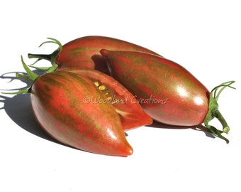 Purple Smargl Tomato Seeds - Unique Unusual Tomato - Heirloom Tomato
