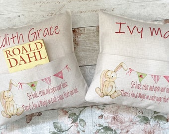 Reading cushion | Etsy Rain Pillow Cover Reading Nook Bookworm
