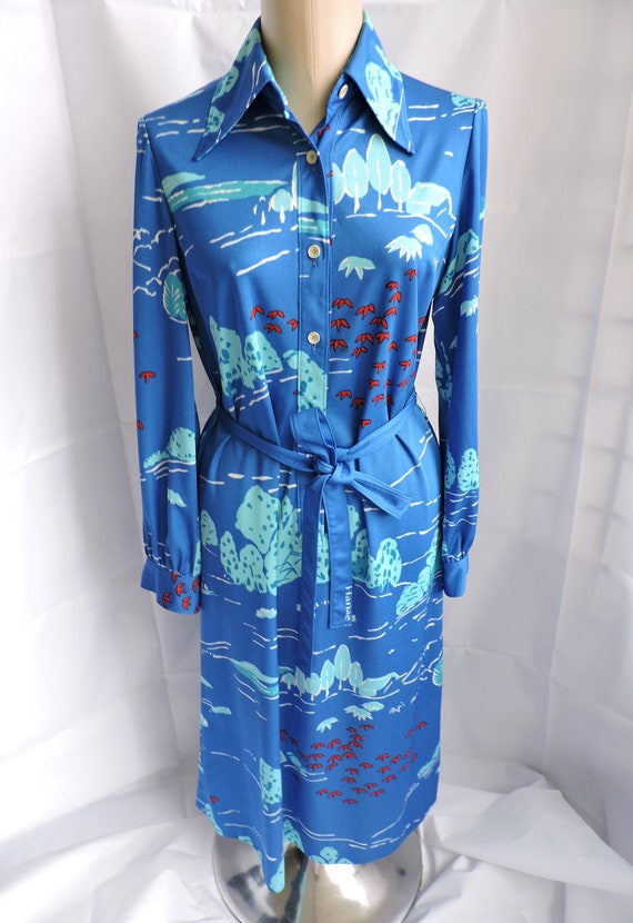 70's Japanese Designer Hanae Mori Classic Shirt Dr