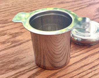 Stainless Steel Basket Tea Infuser | Tea Lover Gift Ideas