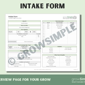Cannabis Grow Journal / Log With 7 Templates | Daily &amp; Weekly | Digital ...