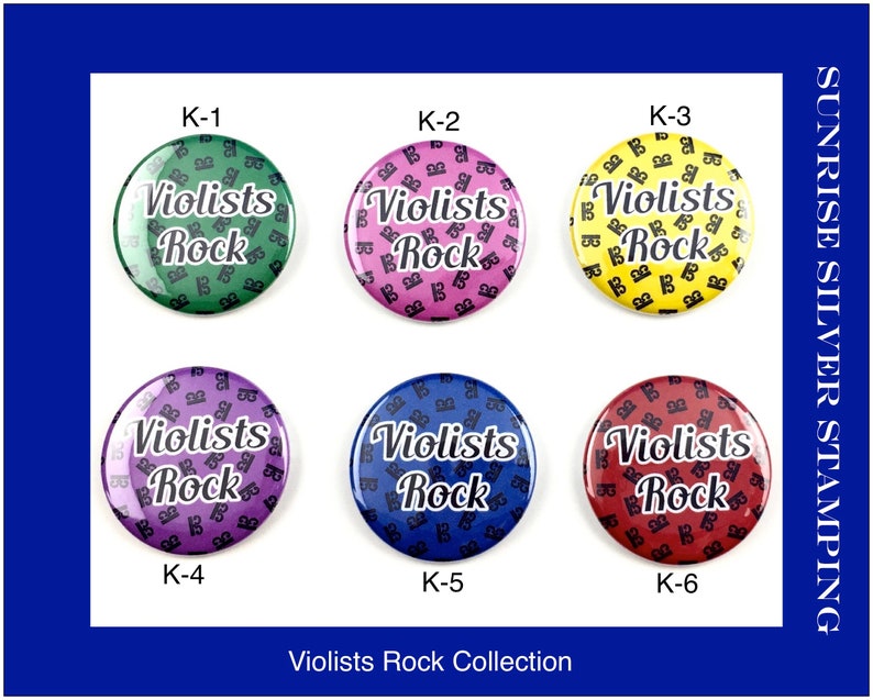 String Teacher Gift Viola Teacher Award Viola Case Pin Violist Rock Button Viola Student Gift Green C Clef Pin String Student Award