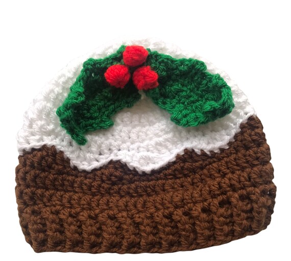 Christmas Pudding Beanie Pudding Hat | Etsy