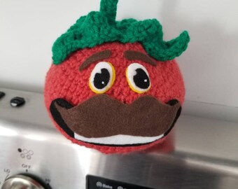 fortnite tomatohead amigurumi crochet plush - fortnite tomato head toy